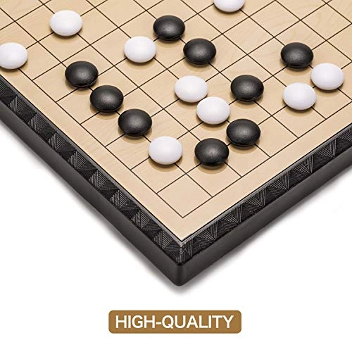 Magnetic Go Game Set - Travel Foldable 19 x 19