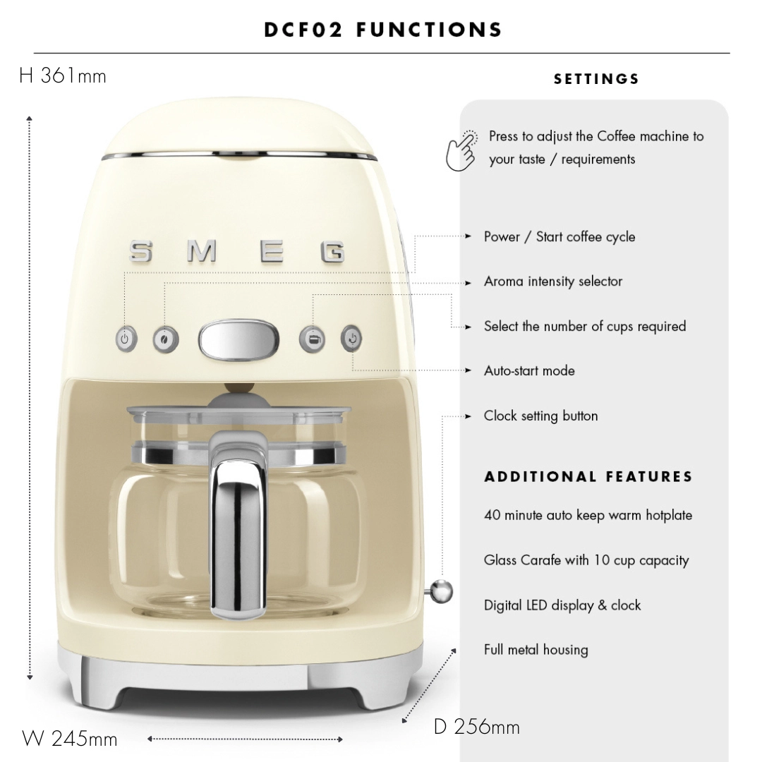 Filter Coffee Machine DCF02