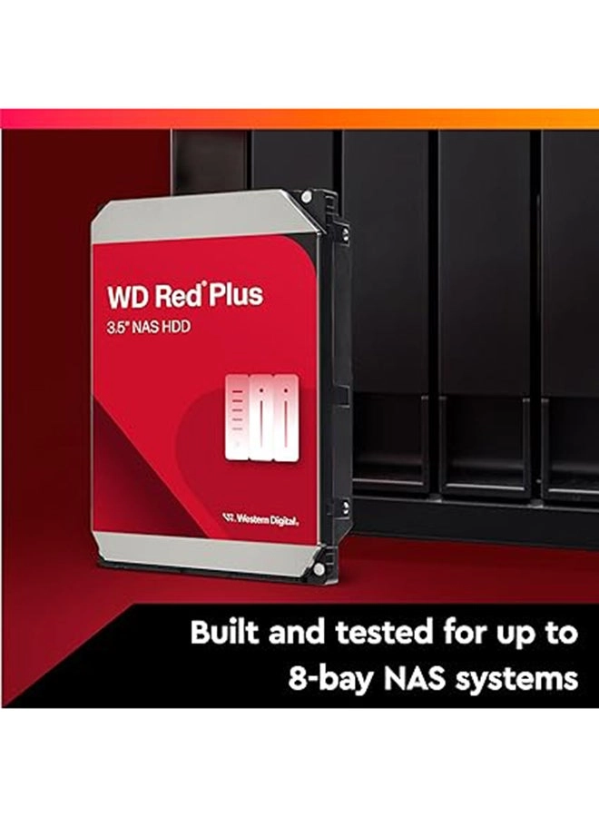 WD Red Plus 3.5" 7200rpm 256MB SATA 6Gb/s (WD80EFBX) - 8TB