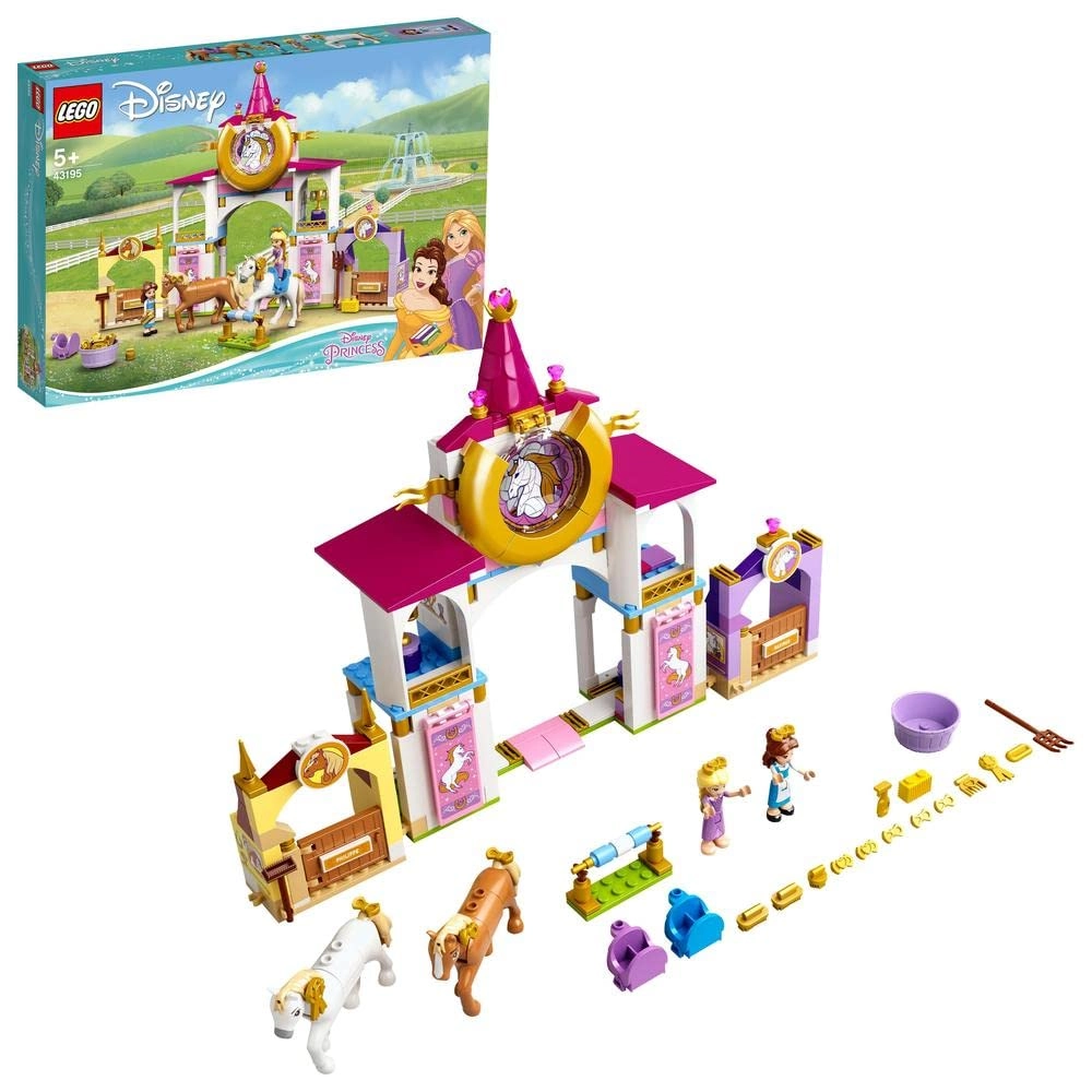 LEGO Disney Princess Belle and Rapunzel’s Royal Stables (43195)