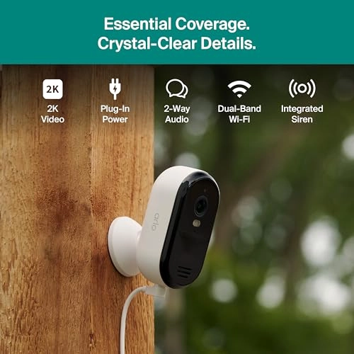 Essential Plug-in Security Camera