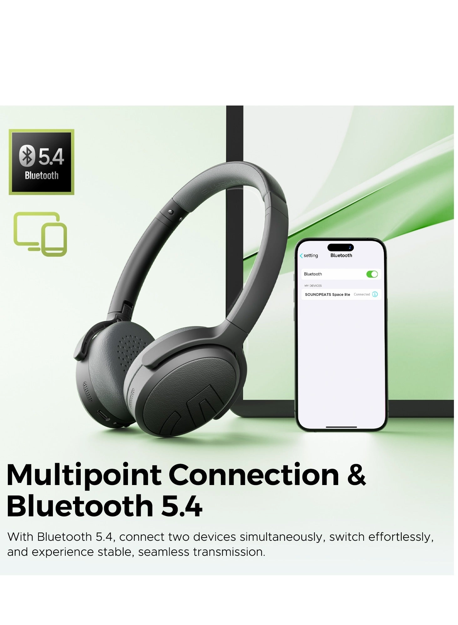 Space Lite Wireless Headphone