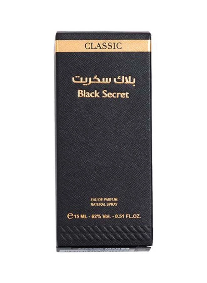 Black Secret Classic Eau de Parfum 15 ml