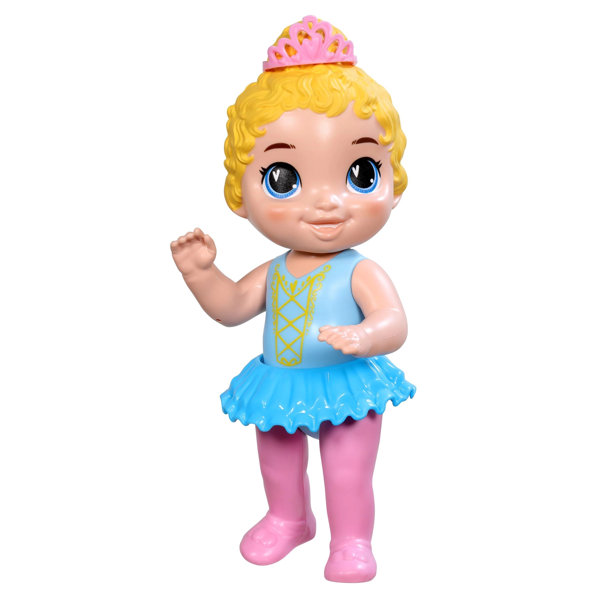 Hasbro India Toys Private Limited Princess Ballerina Doll - Blonde Hair Removable Headband 10.25" Ages 3+