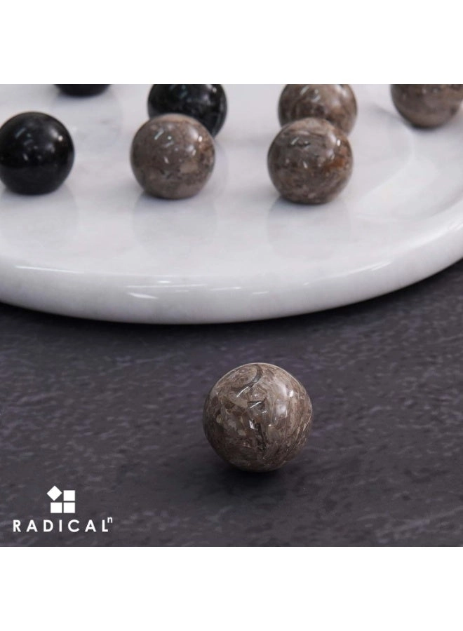 tic_tac_toe - Marble Handmade Red and Coral