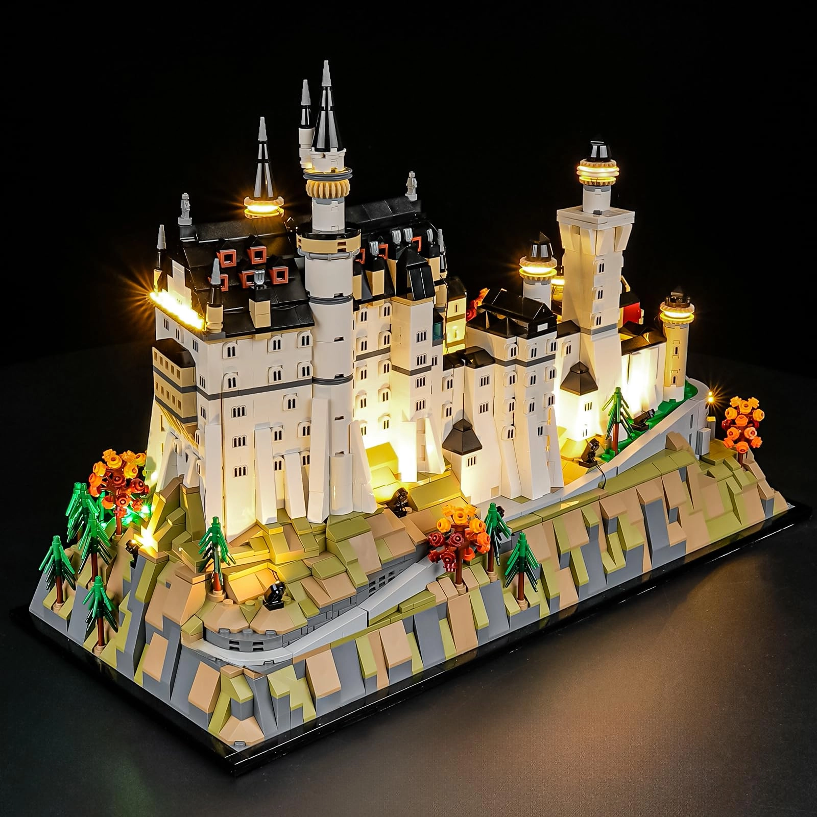 Mililier Light Kit for LEGO Neuschwanstein Castle 21063 - Plastic 1