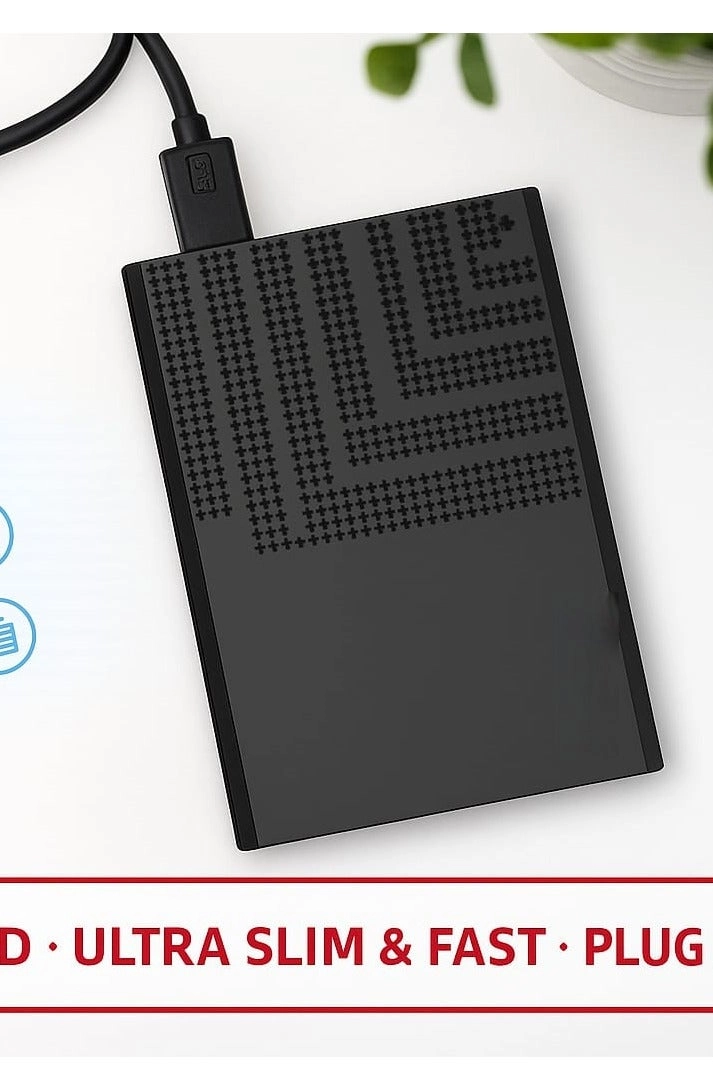 TOPMORE Portable Hard Disk Drive - 500GB HDD