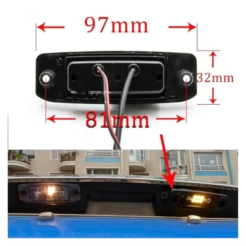Reversing Camera - Universal RCA connector 680*480 720P