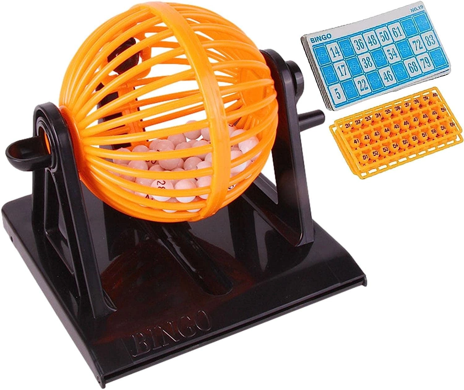 CSHEN Bingo - Lucky Draw Machine 90 Balls 12 Cards