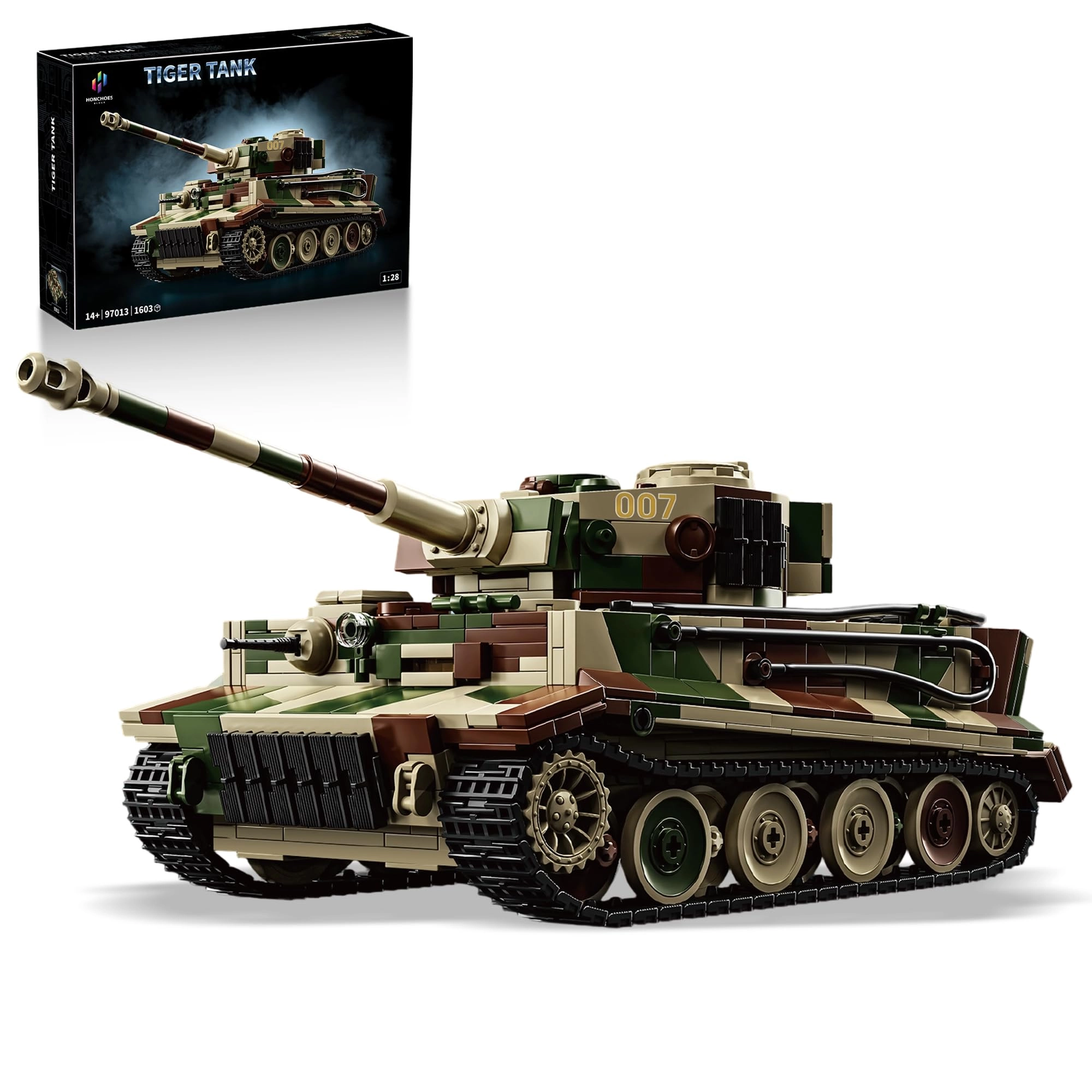 honchoes Tiger Tank 007 - War Military