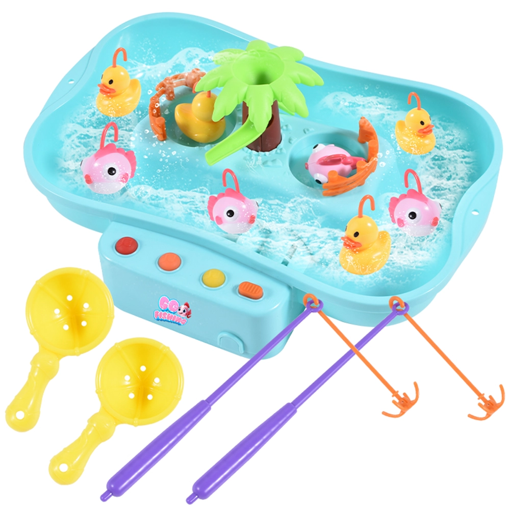 Water Circulating Fishing Game - 20 pieces 6 music options