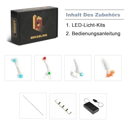 LED Light Set - Compatible with 77051 Fly with Dodo Airlines