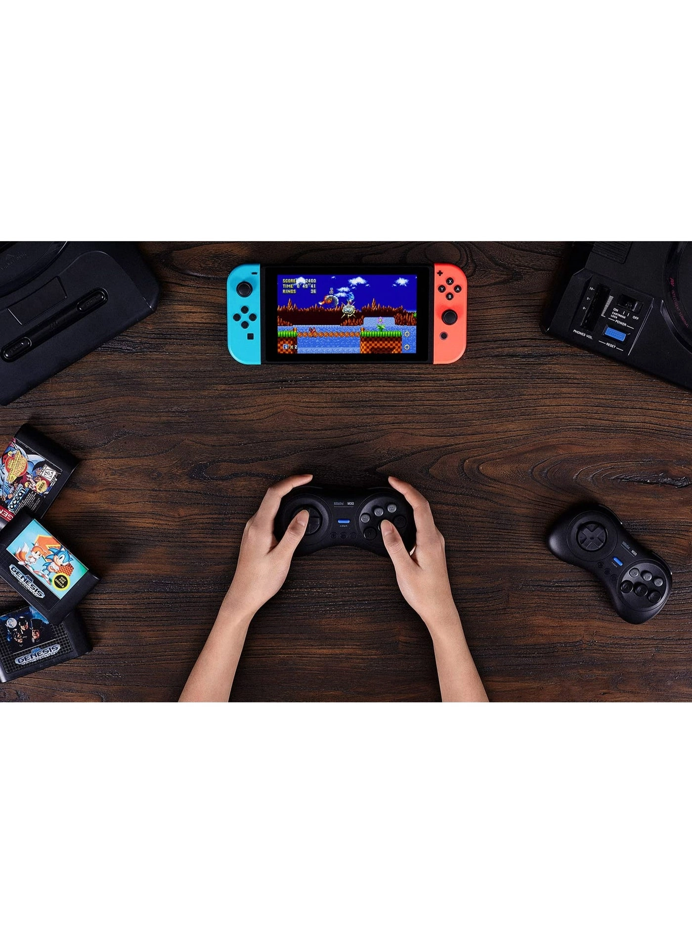 M30 - Black/Blue Sega Genesis Mega Drive & Genesis