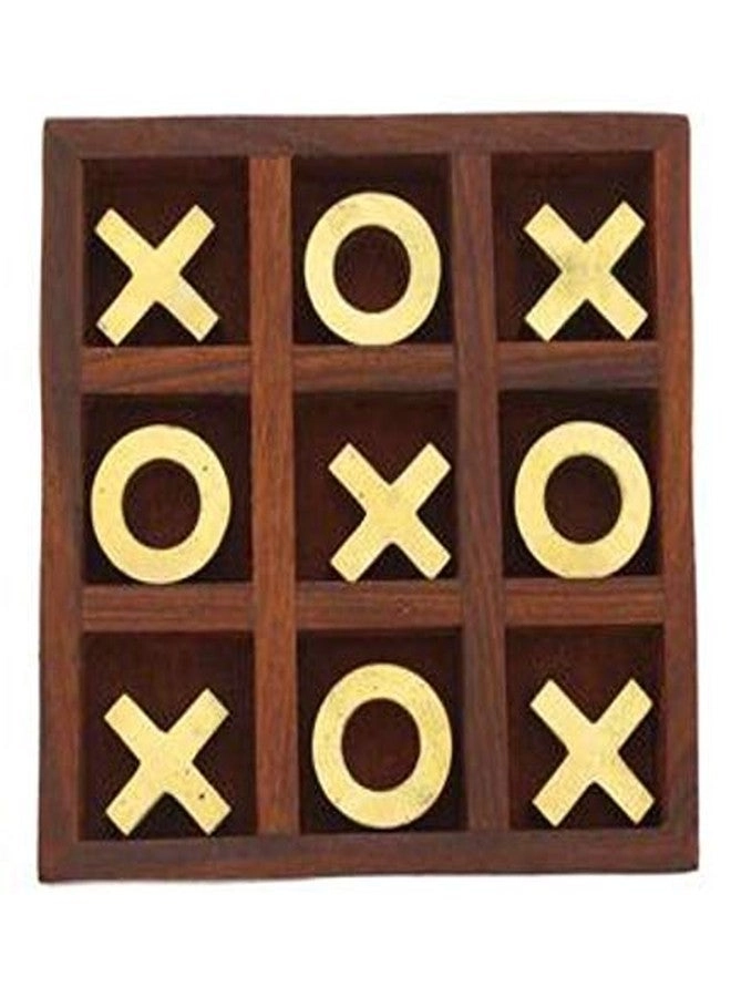 Bhaiji Enterprises Tic Tac Toe Wooden Puzzle