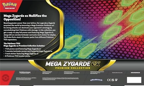 Mega Zygarde Ex Premium Collection