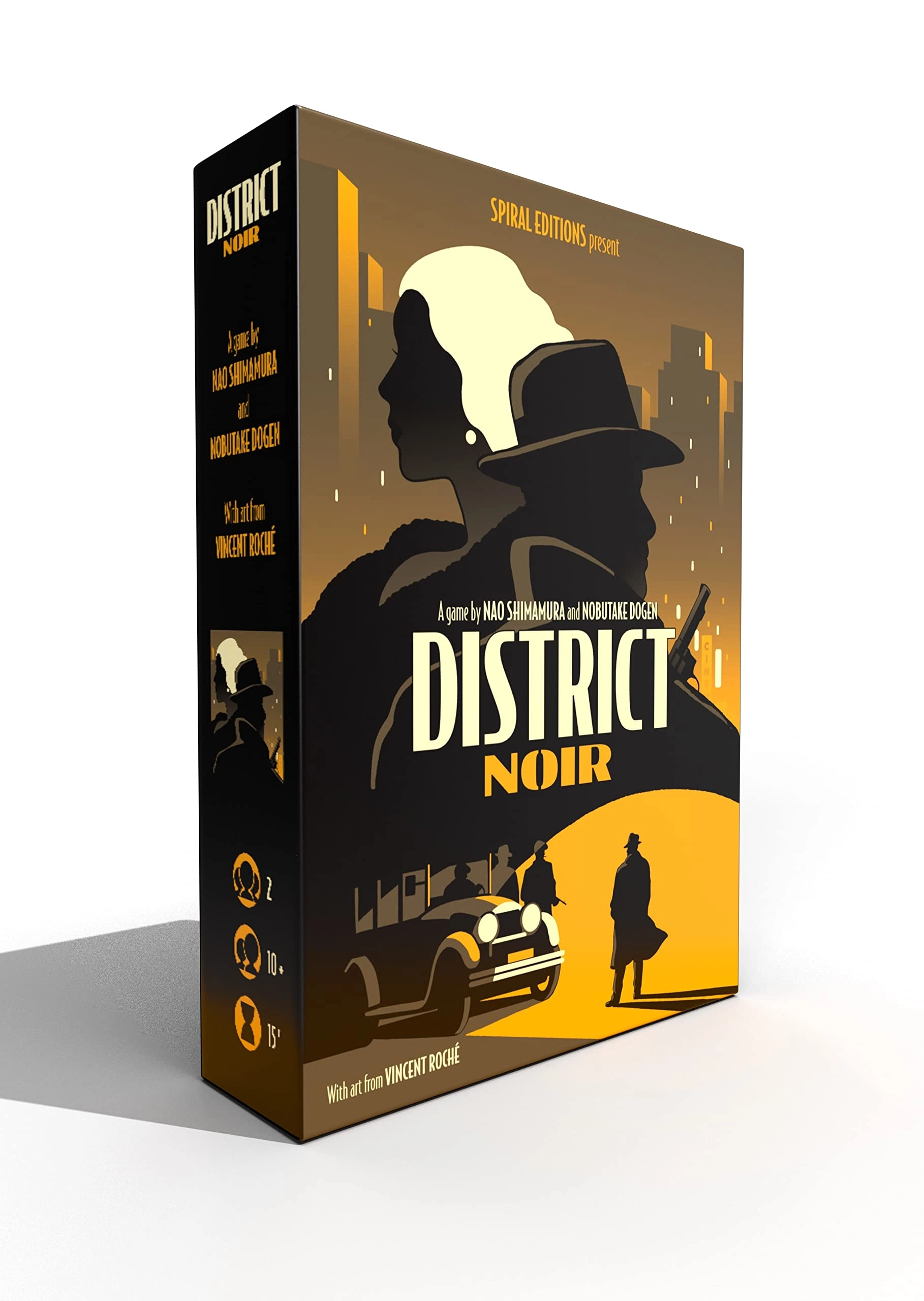 Studio Supernova District Noir: Duel on the Last Card - Card Game (Italian)