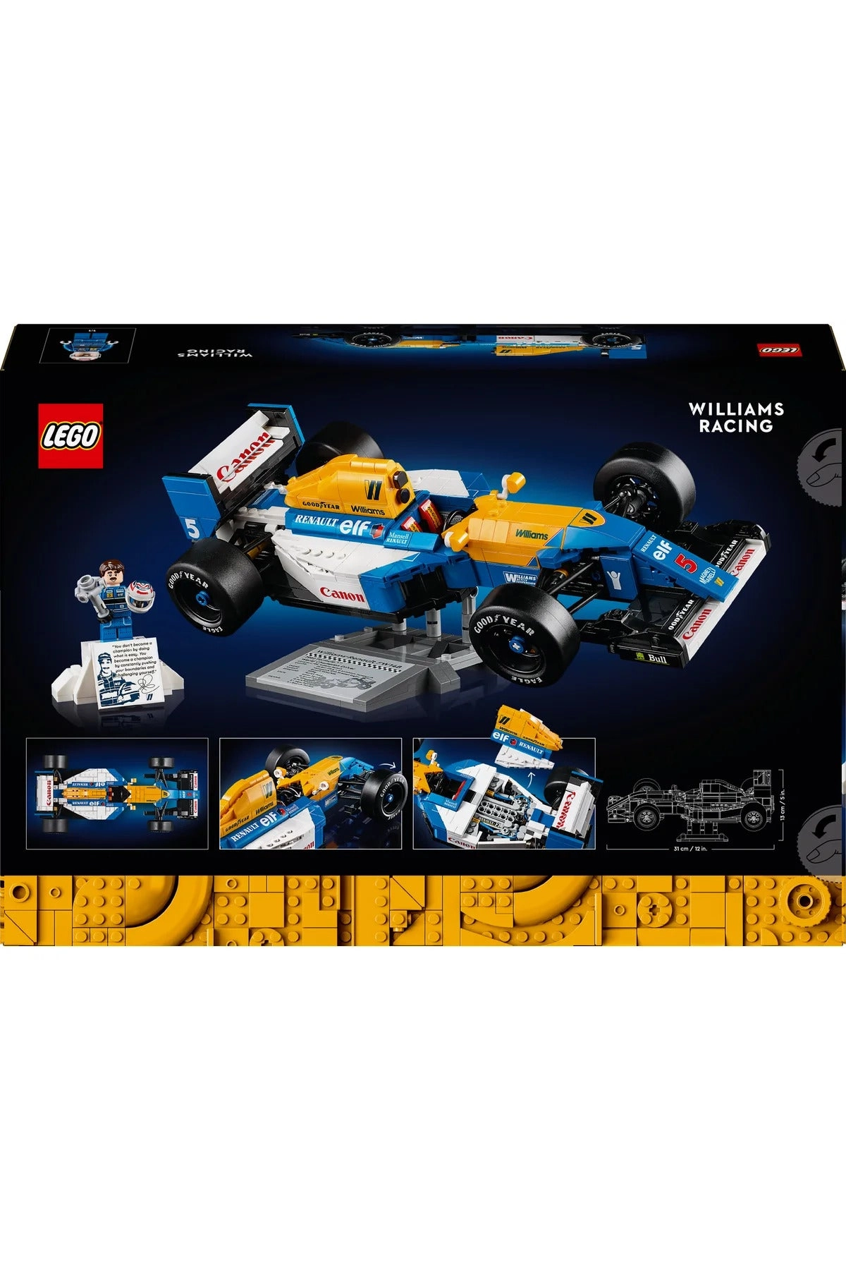 Williams Racing FW14B & Nigel Mansell (10353)