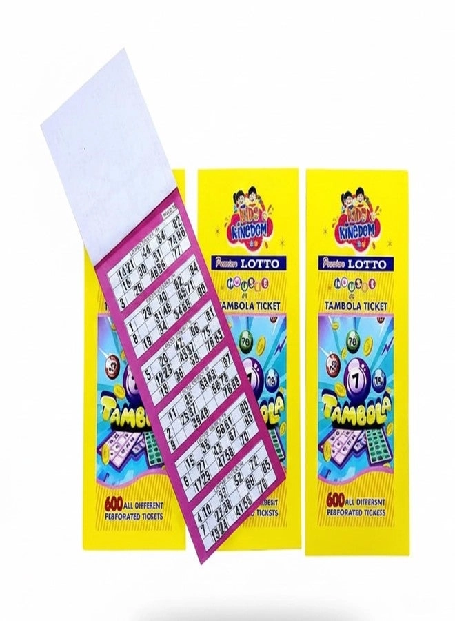 FRATELLI Tambola - 600 Tickets