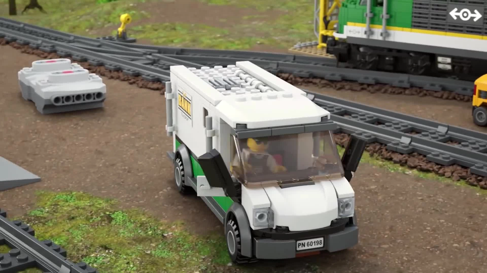 City Cargo Train (60198) - Remote Control Bluetooth