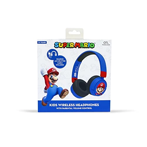 Super Mario Logo Kids - Wireless Headphone
