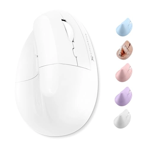 Vertical Ergonomic Mouse - 2.4G wireless receiver Bluetooth