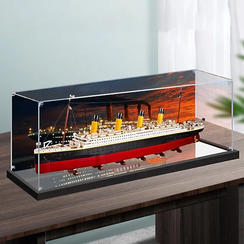 Acrylic Display Case - Dust-Proof Mirror + Painted Thickened (3mm)