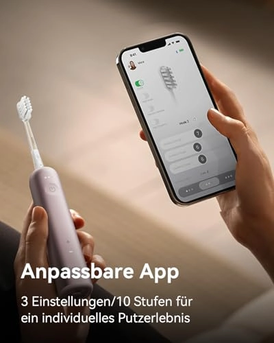 Wave - 3 Brush Heads IPX7 Waterproof Magnetic Rechargeable