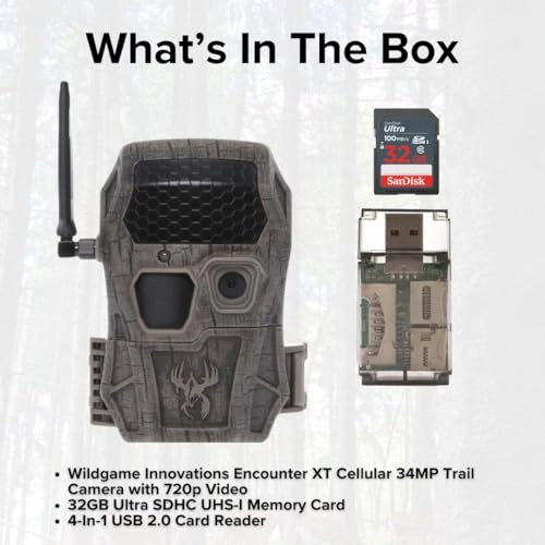 Encounter XT - 26MP 720p + Ultra SDHC UHS-I Memory Card - 32GB + 4-In-1 USB Card Reader - 480 MBPS