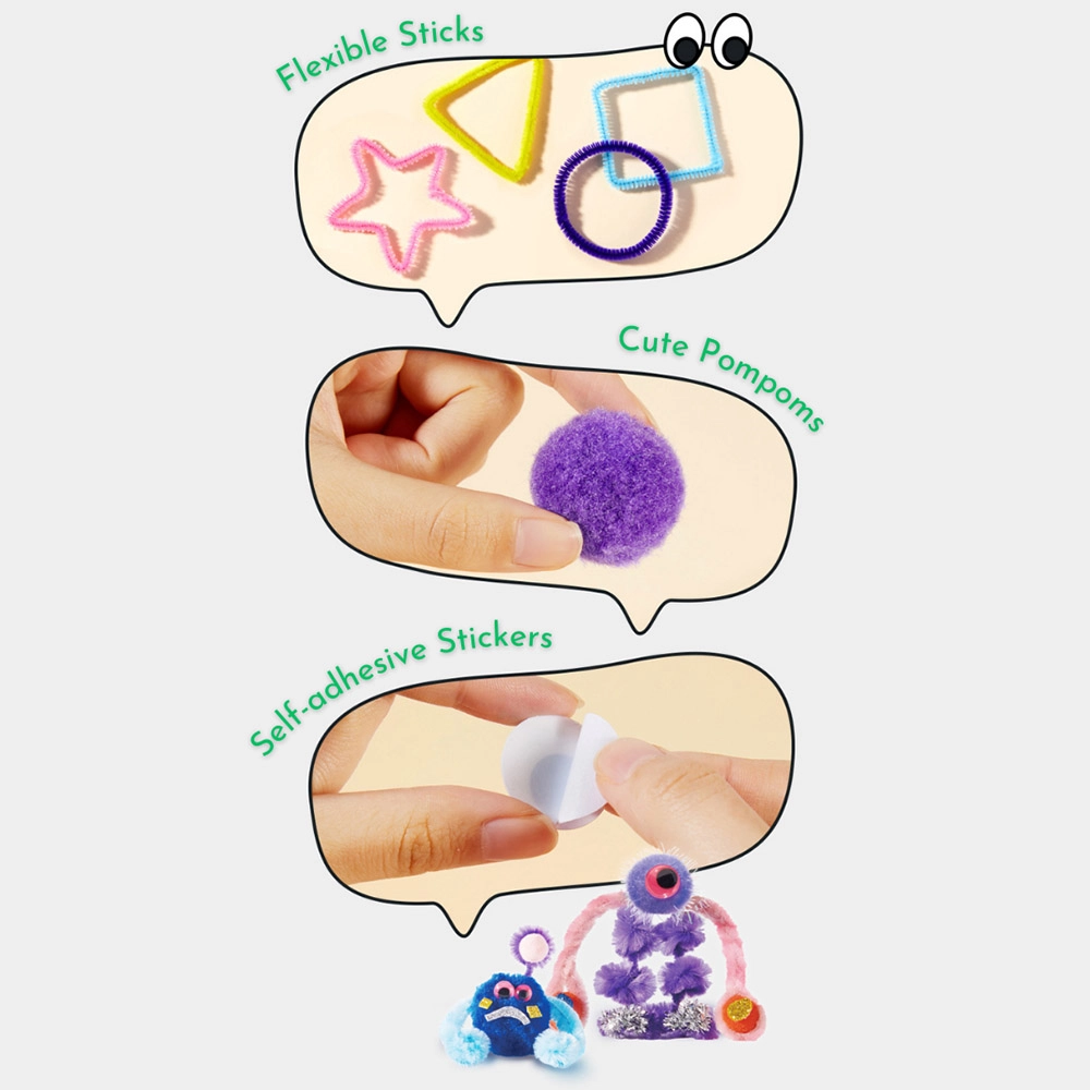 DIY Craft Bucket Space Adventure - 3+ years 180 pcs