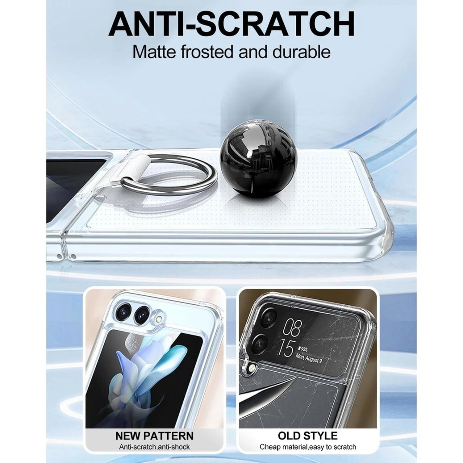 Clear Case for Samsung Galaxy Z Flip 6