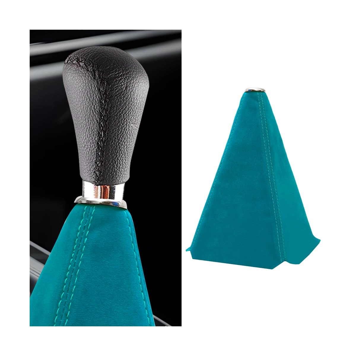 Shift Boot Cover - Suede Black