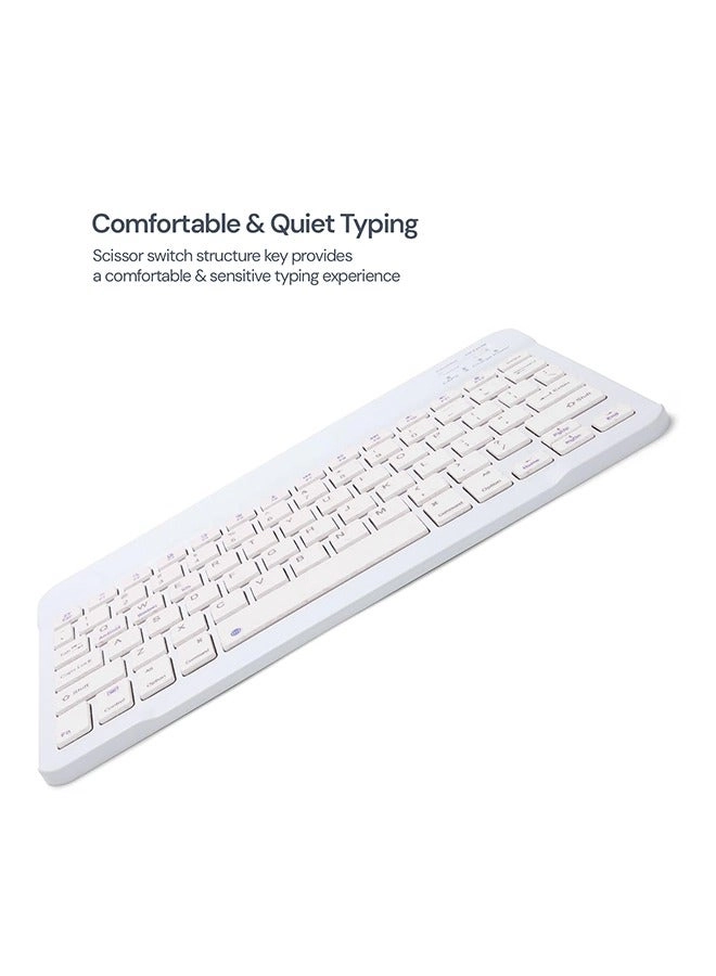 Bluetooth Keyboard & Mouse Combo - QWERTY Wireless
