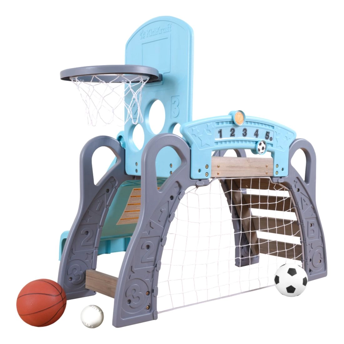 KidKraft 5-In-1 Sports Climber - 47.44 x 43.31 x 39.37 inches 3 years and above