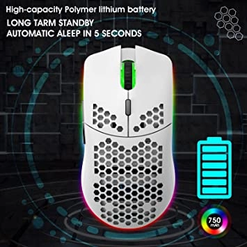T66 RGB Gaming Mouse - Wireless