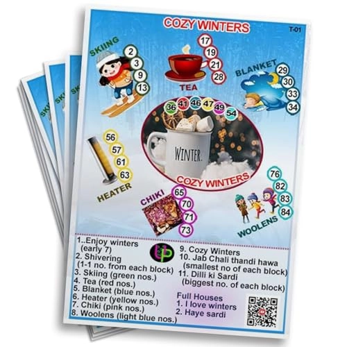 UltPult Tambola Tambola Tickets - English 15 piece(s)