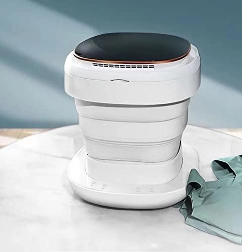 workerAE Portable Mini Folding Clothes Washing Machine - Portable Folding 0.8kg