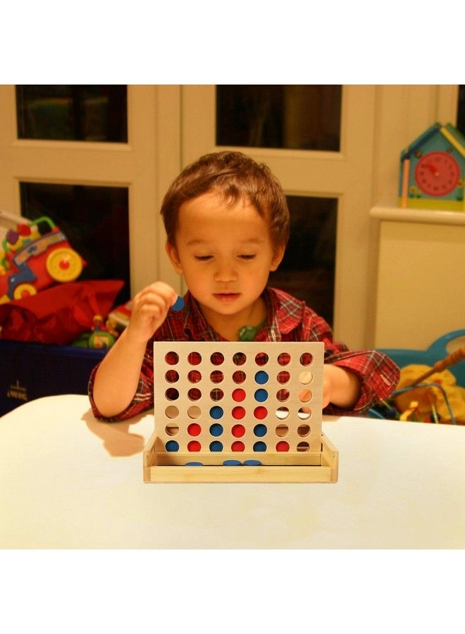 4 In A Row - Wooden Classic