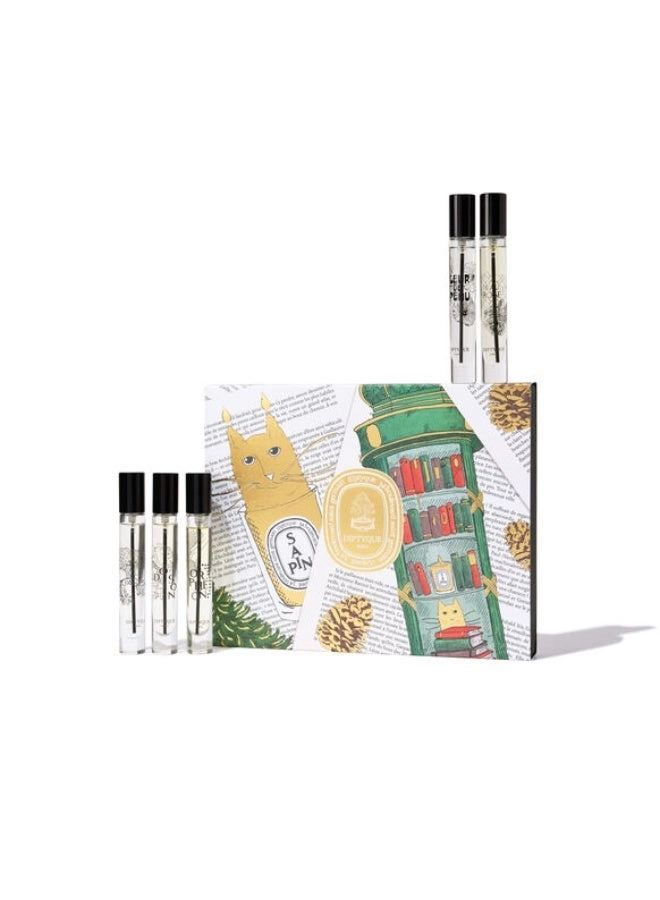 diptyque Fleur de Peau - Eau de Parfum 7.5ml + Eau Rose - Eau de Parfum 7.5ml + Do Son - Eau de Parfum 7.5ml + Orphéon - Eau de Parfum 7.5ml + Philosykos - Eau de Parfum 7.5ml