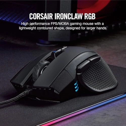 Ironclaw RGB Gaming Mouse - Wireless