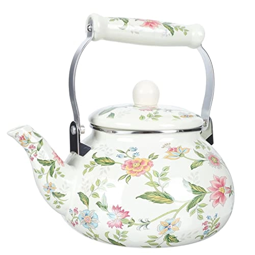 Porcelain Teapot - Ceramic Enameled 2. 5L