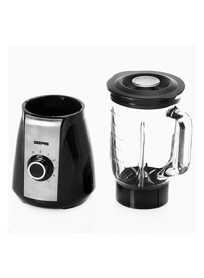 GSB44022UK - Glass Jug, 5 Speed with Pulse, Stainless Steel Blades