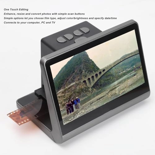 Film Slide Scanner - 1xUSB C 1xMini HD Multimedia Interface