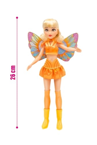Stella Fairy Doll - Glitter Wings Articulated Joints Ages 4+