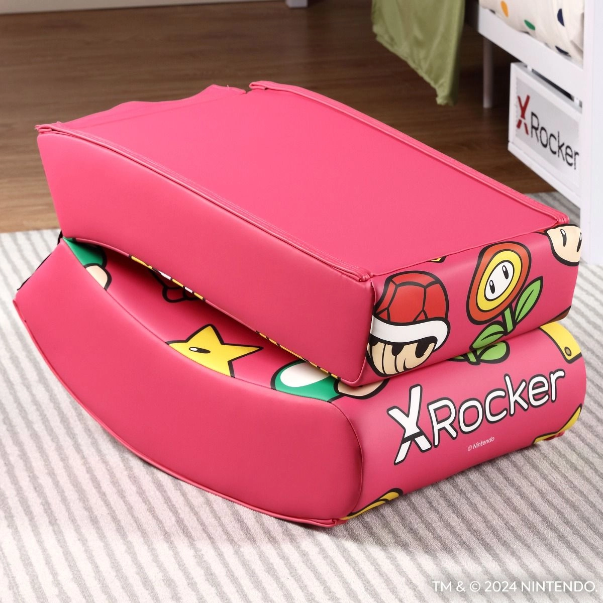 Nintendo Video Rockers Princess Peach Power Up Gaming Chair
