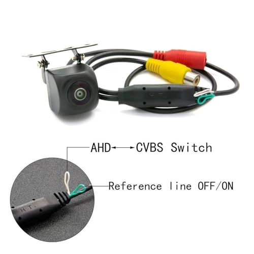 Reverse car rear view camera - Night vision Wired 720 x 540 pixels
