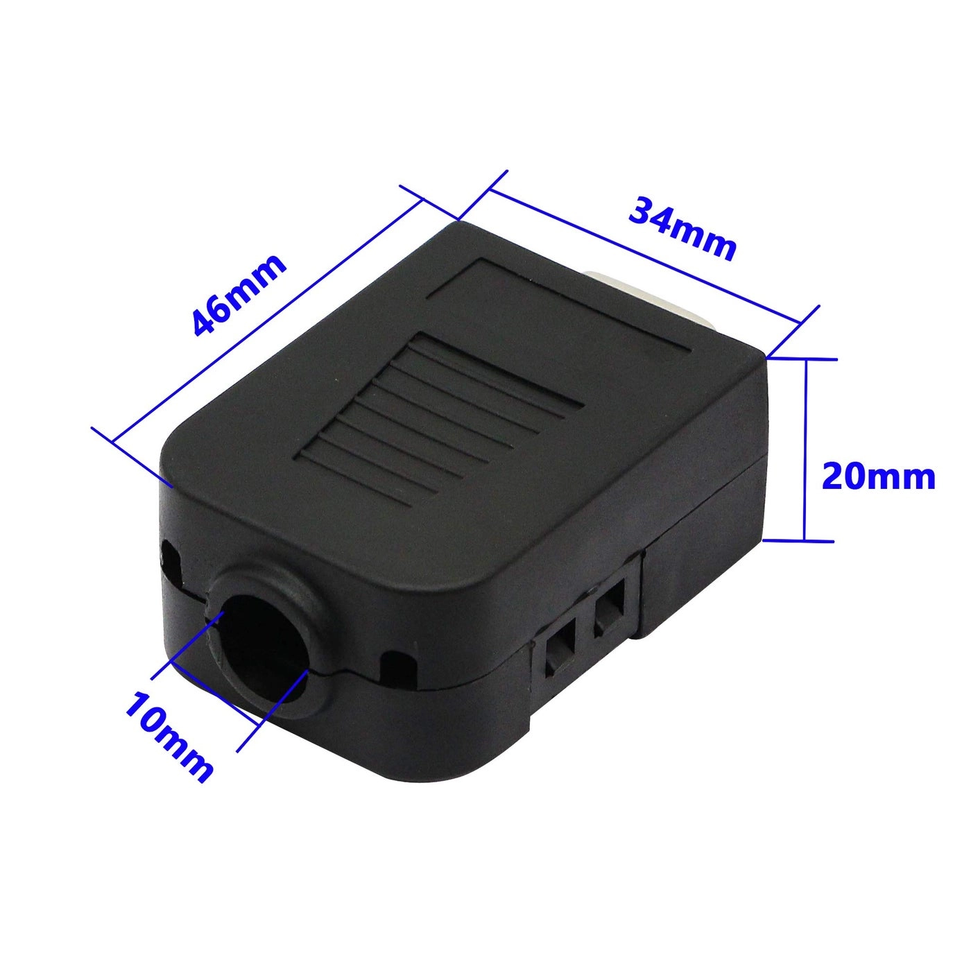 DB9 Connector Adapter - RS232 D-SUB 1-Pair Male+Female