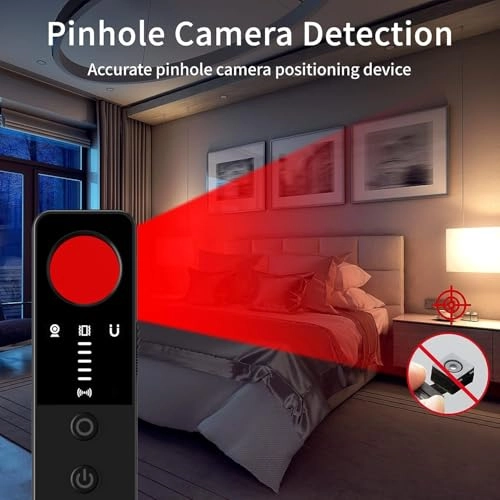 Hidden Spy Camera Detector - Portable RF/Wireless Signal Scanner