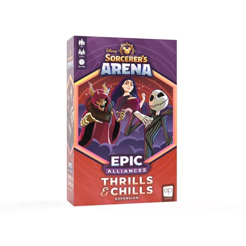 USAopoly Disney Sorcerer’s Arena: Epic Alliances Thrills and Chills Expansion