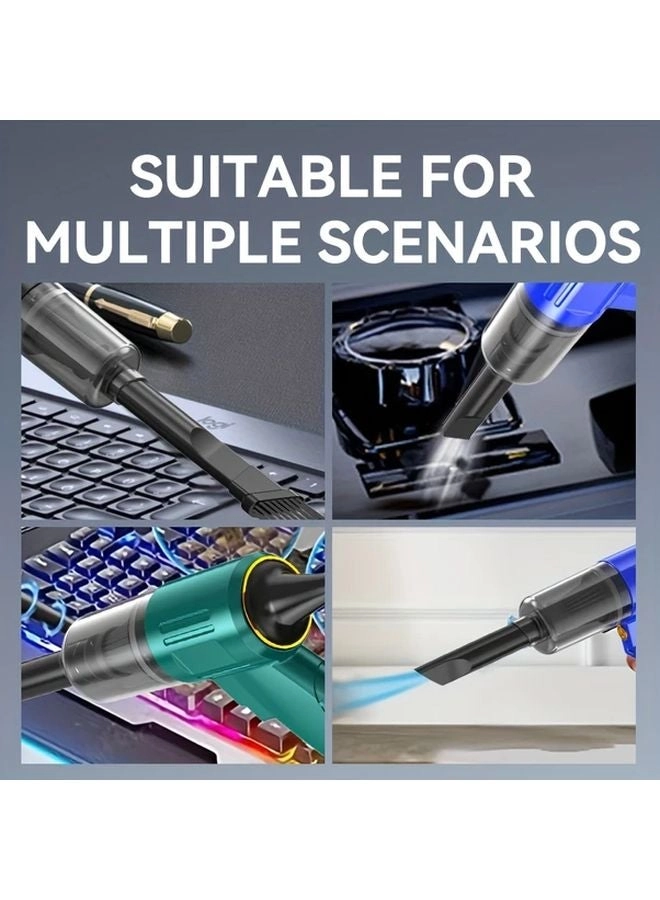 4-in-1 Wireless Handheld Vacuum Cleaner - 2000mAh