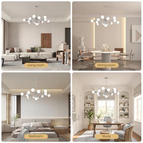 Sputnik Pendant Chandelier - 100cm to 130cm